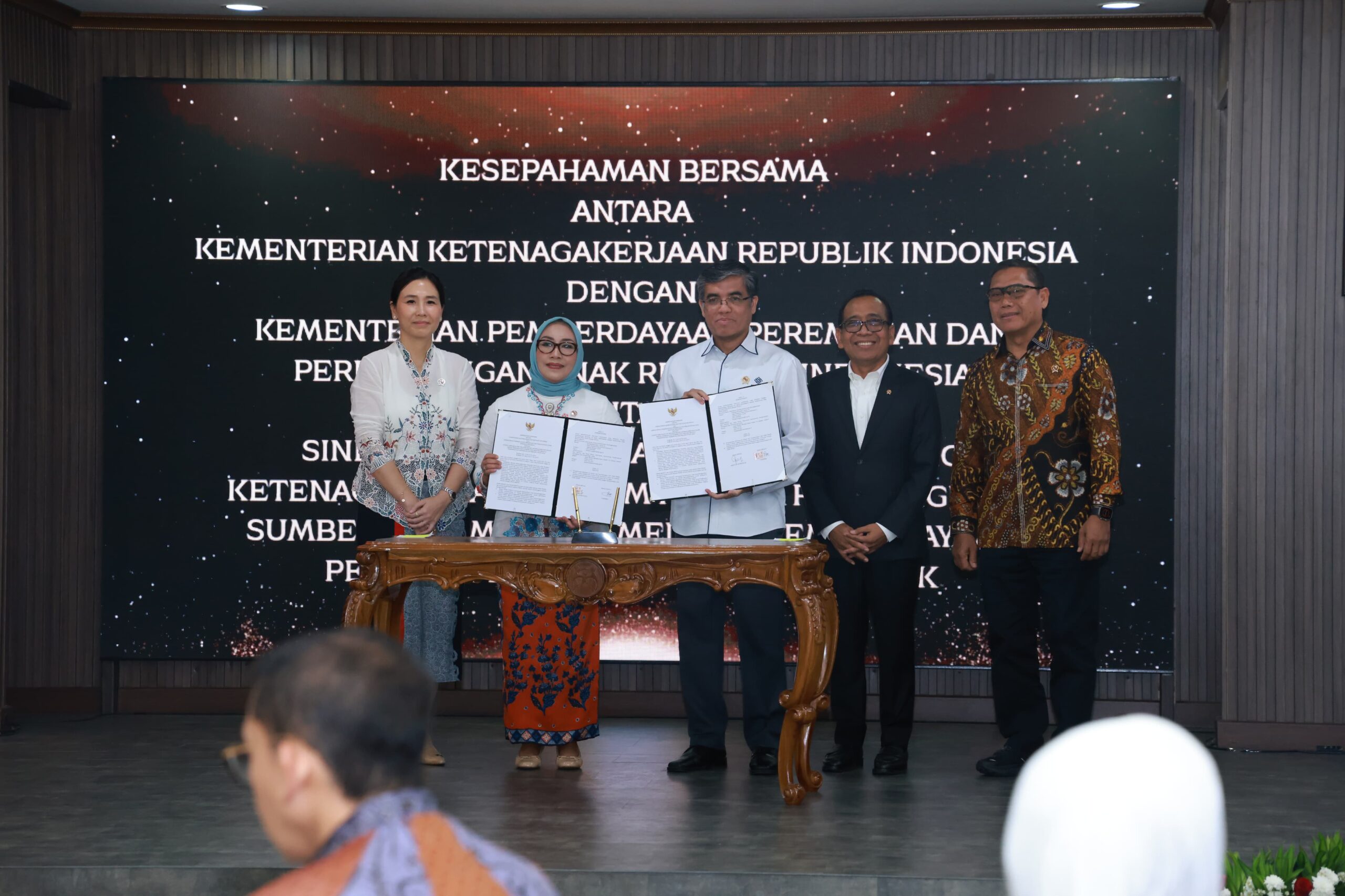 Kemnaker dan Kemen PPPA Perkuat Sinergi Ketenagakerjaan Melalui Pemberdayaan Perempuan dan Perlindungan Anak