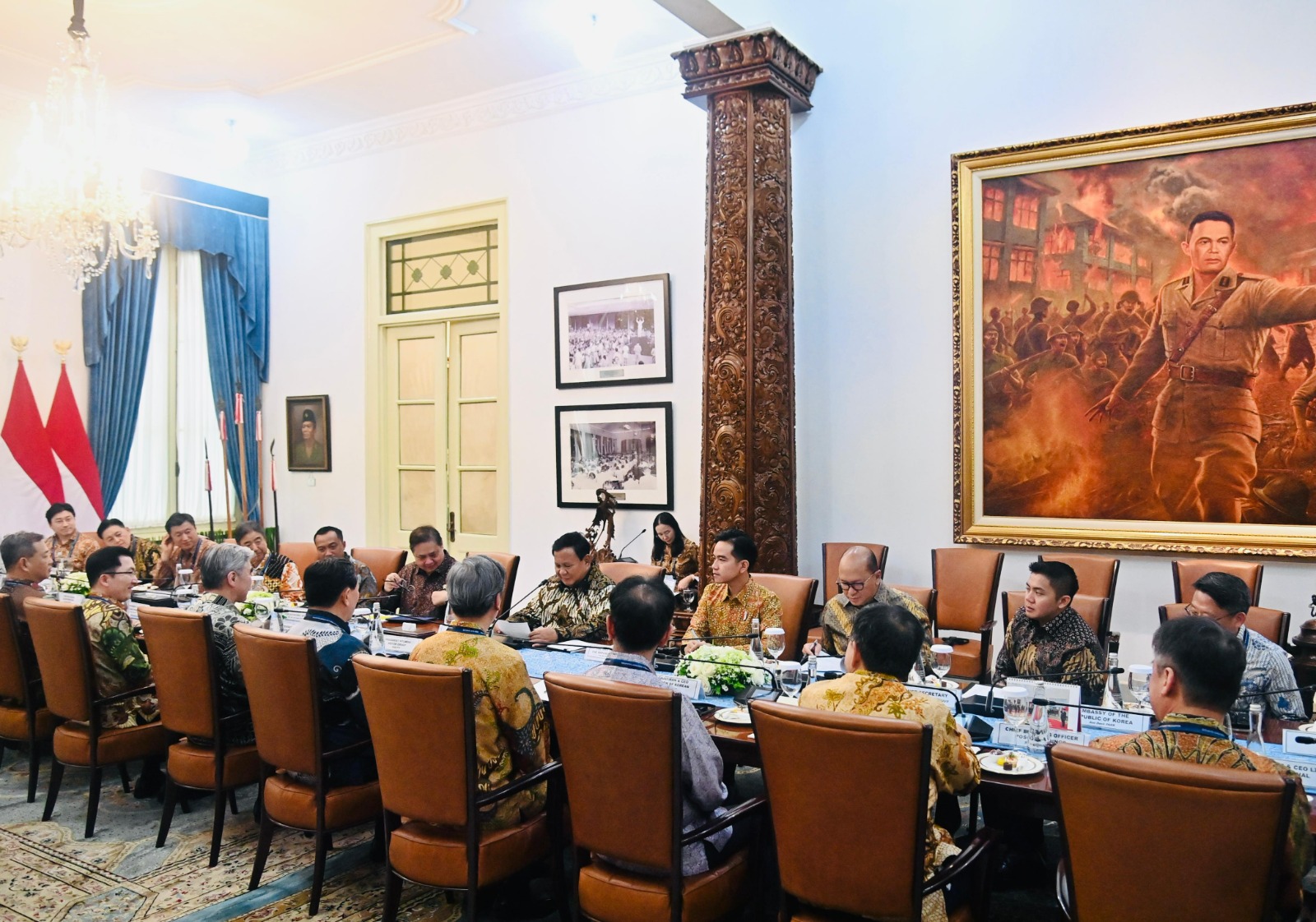 Menko Airlangga melaporkan hasil negosiasi tarif AS kepada Presiden Prabowo Subianto.