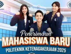 Polteknaker Buka Pendaftaran 2025: Beasiswa Kuliah Gratis untuk Lulusan SMA/SMK