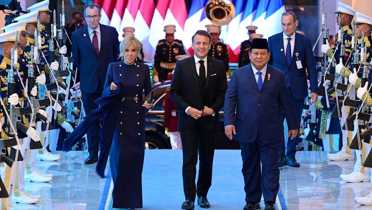 Presiden Prabowo Gelar Jamuan Kenegaraan untuk Presiden Prancis Macron di Istana Negara: Momen Hangat dan Meriah