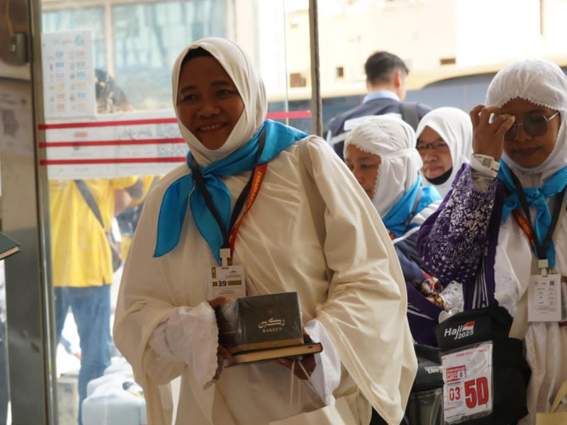 5.300 Jemaah Haji Indonesia Bersiap Berangkat dari Jeddah ke Makkah