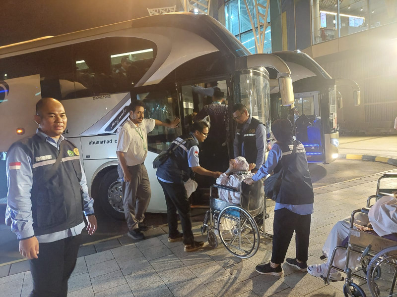 Gelombang I Selesai di Madinah, Gelombang II Dimulai di Jeddah dengan 14 Kloter Tiba