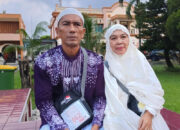 Pasutri Penjual Pisang Goreng 20 Tahun Asal Sergai Berangkat Haji