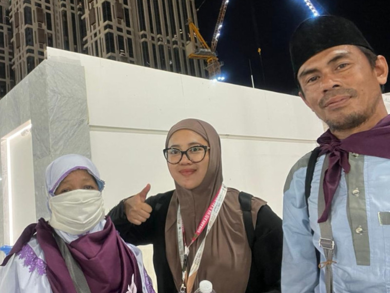 Ketika Jemaah Merasa Nyaman Melihat Petugas Haji di Masjidil Haram