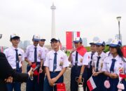 Antusiasme Monas: Pelajar dan Warga Sambut Kedatangan Premier Li Qiang