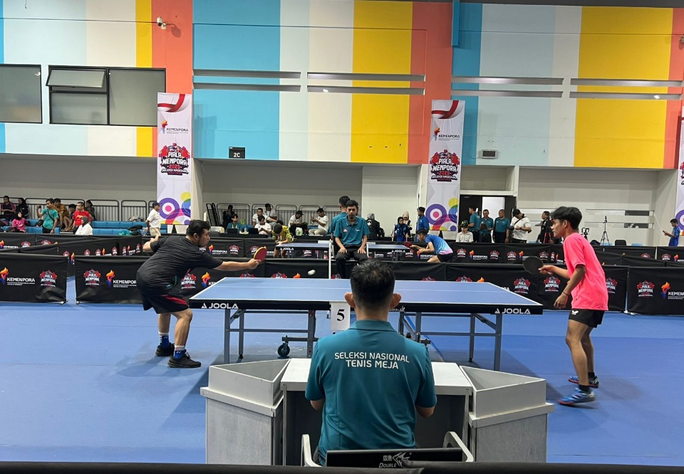 Seleknas Tenis Meja Piala Menpora Dimulai, Targetkan Atlet untuk SEA Games 2025 Thailand