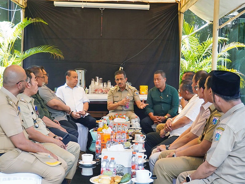 Wali Kota Jakarta Selatan Kunjungi Rumah Ketua Umum Forkabi
