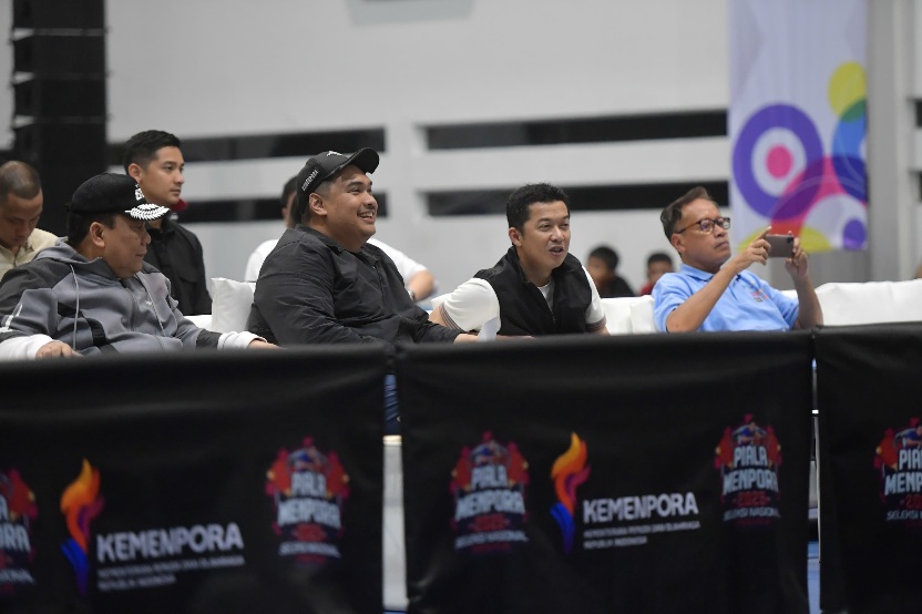 Menpora Dito dan Wamenpora Taufik Hadiri Penutupan Seleknas Tenis Meja Piala Menpora 2025