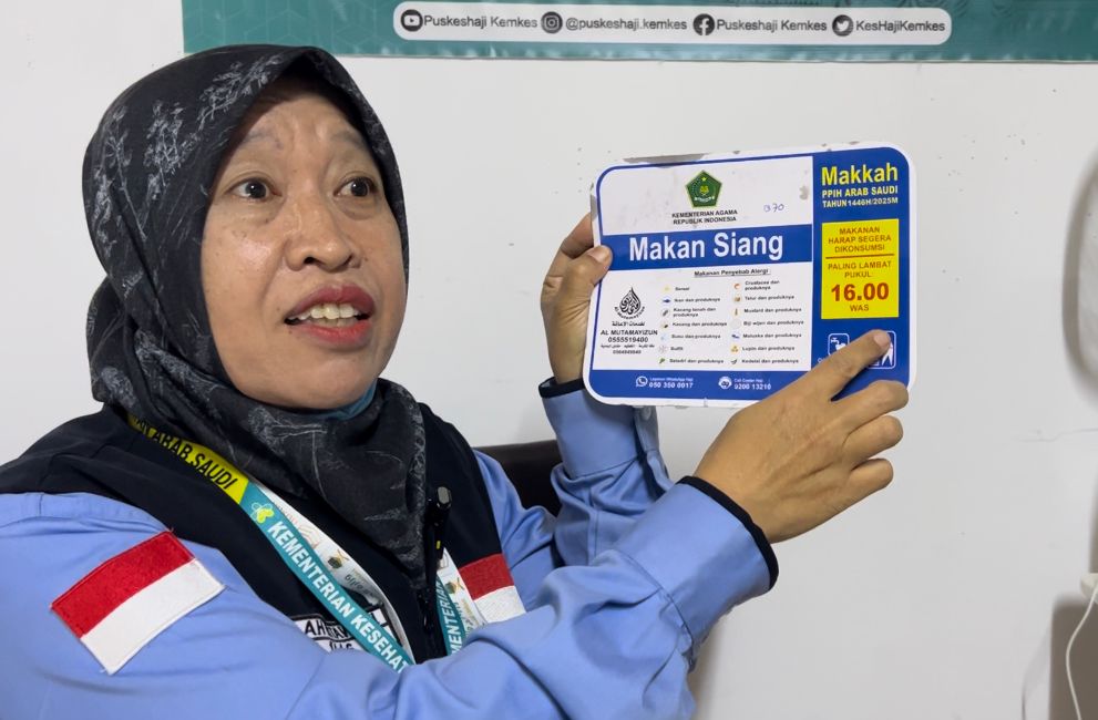 Cara Petugas Kesehatan Menjamin Keamanan Konsumsi Jemaah Haji