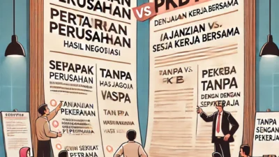 Beda Peraturan Perusahaan dan PKB (Perjanjian Kerja Bersama)