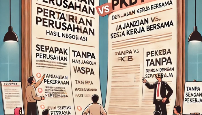 Beda Peraturan Perusahaan dan PKB (Perjanjian Kerja Bersama)