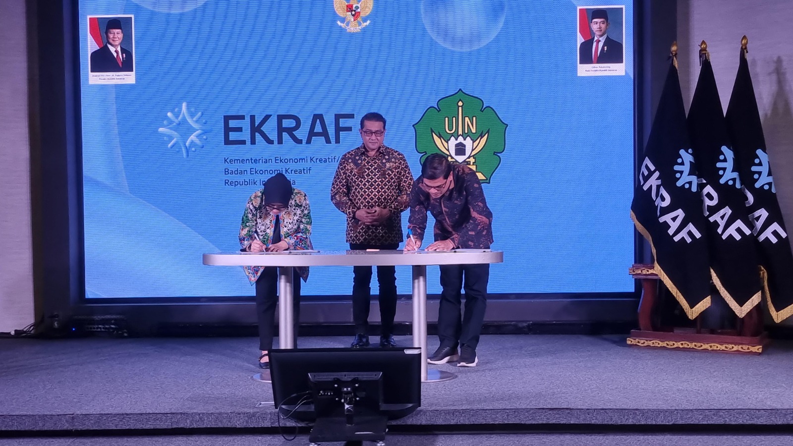 MoU dengan Kemenparekraf, UIN Ar-Raniry Tingkatkan Ekonomi Kreatif Kampus