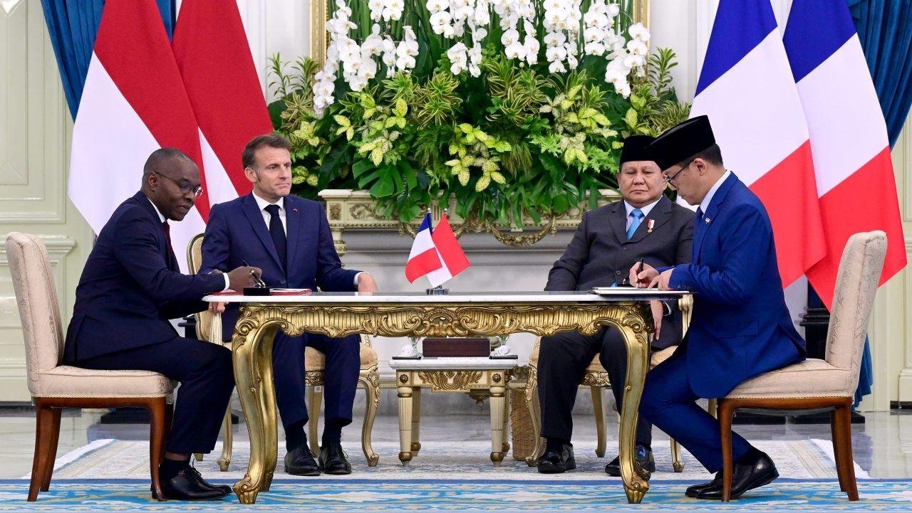 Kunjungan Presiden Macron Bawa 21 Kesepakatan Penting antara Indonesia-Prancis