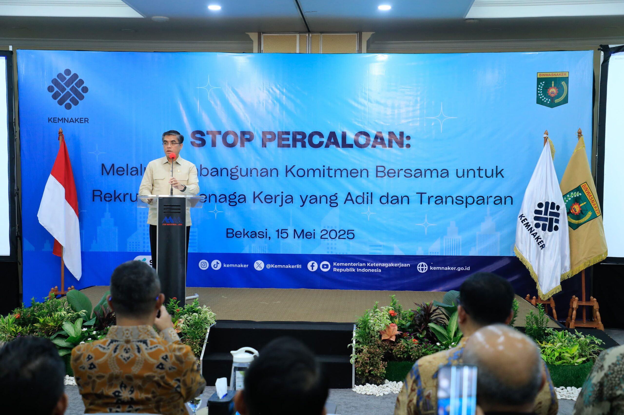 Pemerintah Perangi Percaloan Tenaga Kerja, Menaker: “Ini Soal Integritas dan Tanggung Jawab!”