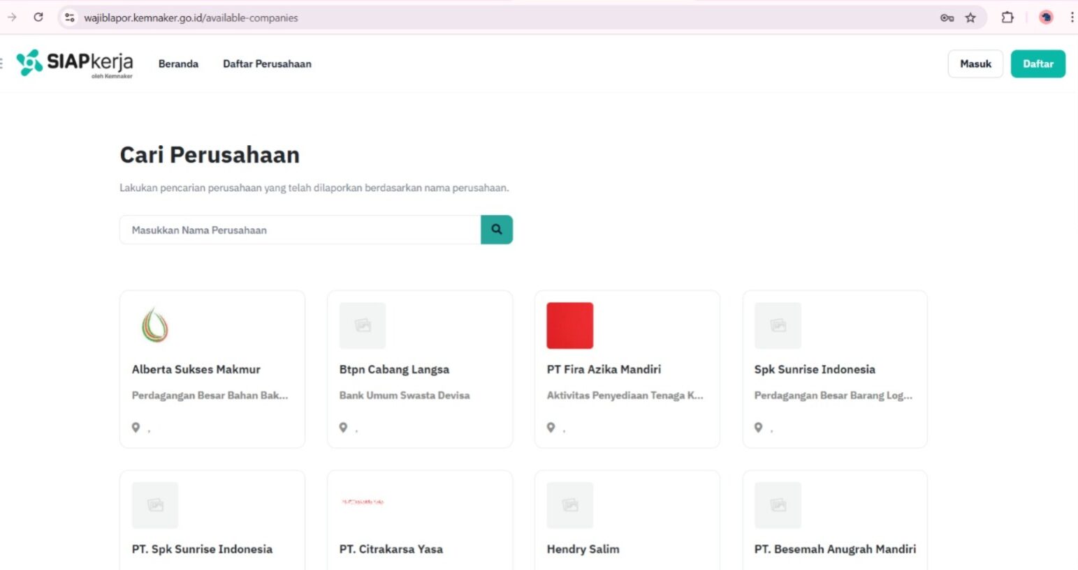 Cara daftar wlkp terbaru