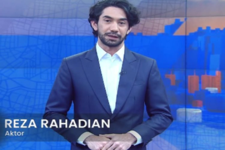 Reza Rahadian Viral Sebagai News Anchor Bacakan Berita Cuaca yang Mengundang Tawa