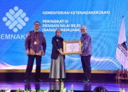 Kemnaker Raih Peringkat III Nasional Kearsipan 2024 dan Simpul Jaringan Terbaik 2025 Kemnaker Raih Peringkat III Nasional Kearsipan 2024 dan Simpul Jaringan Terbaik 2025
