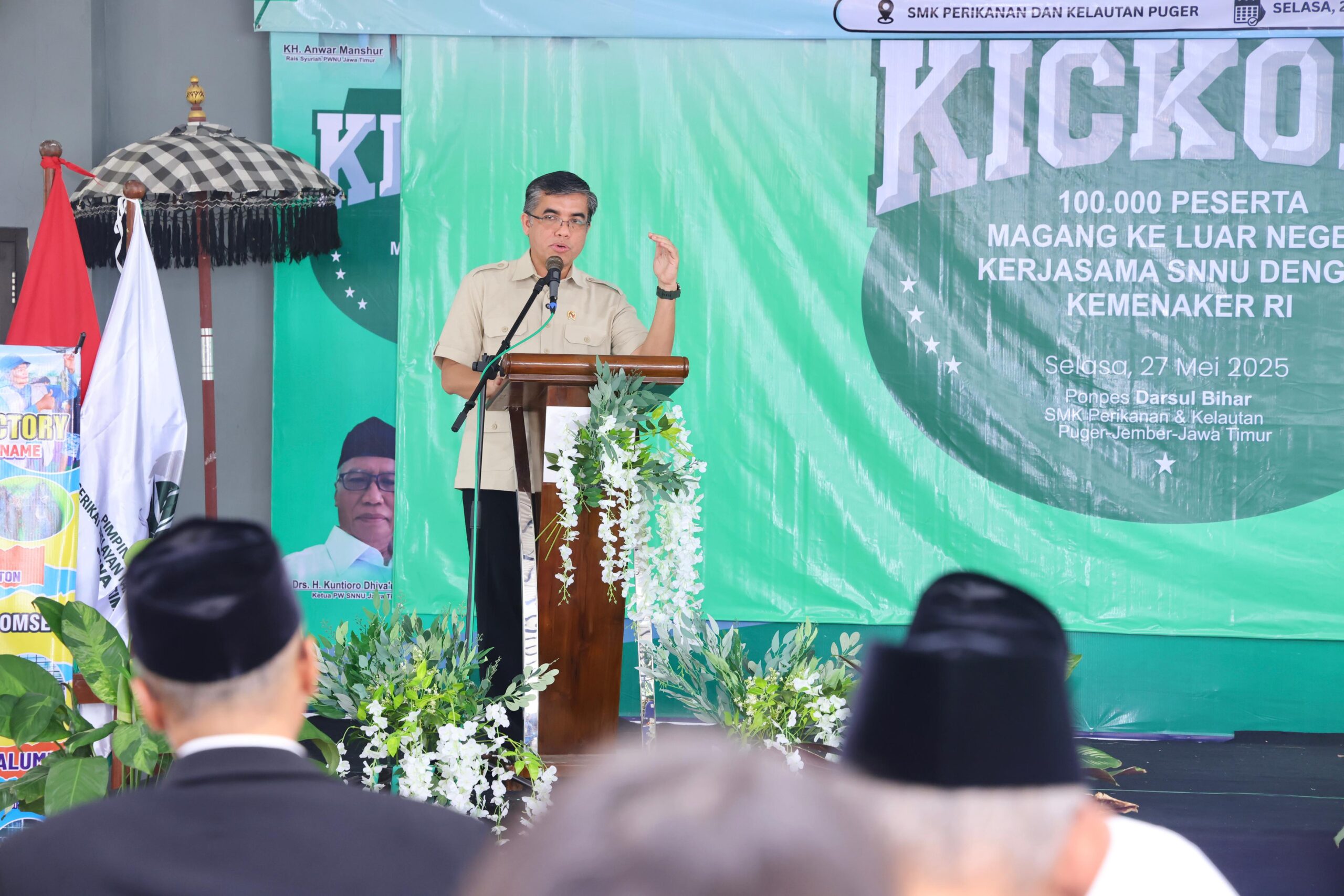 Kemnaker dan SNNU Teken MoU Pengiriman 100 Ribu Tenaga Magang ke Luar Negeri
