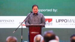 Menko Airlangga Hartarto saat menyampaikan capaian program konsumsi domestik dalam konferensi pers di Jakarta
