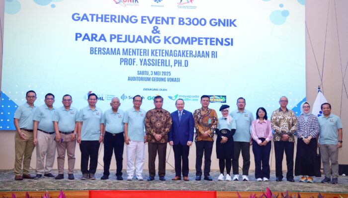 Menaker: PPIK Jadi Ujung Tombak Transformasi Produktivitas Nasional Berbasis Kompetensi dan Teknologi