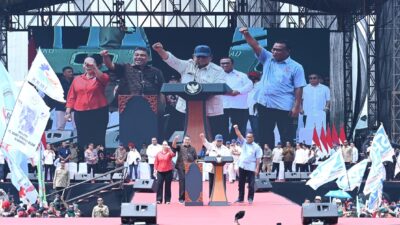 Presiden Prabowo Hadiri Peringatan Hari Buruh Internasional 2025, Simbol Dukungan Pemerintah untuk Buruh Indonesia