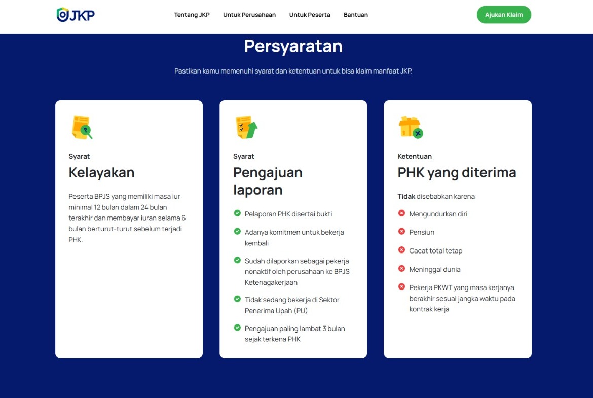 Syarat dan cara mendapatkan jkp bpjs