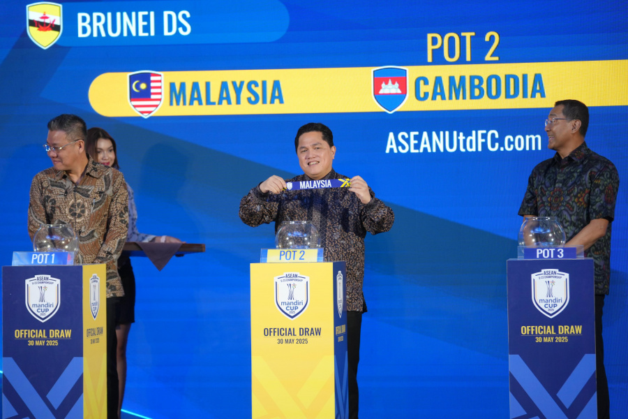 Hasil Undian ASEAN U-23 Championship Mandiri Cup 2025: Erick Thohir Rindu Bertemu Malaysia