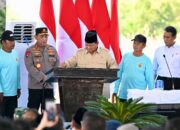 Presiden Prabowo Luncurkan Pembangunan 18 Gudang Polri dan Fasilitas Pengering Jagung
