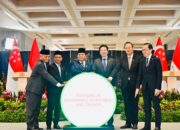 Presiden Prabowo dan PM Wong Berpartisipasi dalam Upacara Tonggak Sejarah Proyek Energi Terbarukan