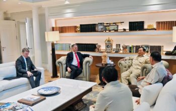 Presiden Prabowo Sambut Wakil PM Australia Richard Marles di Kertanegara
