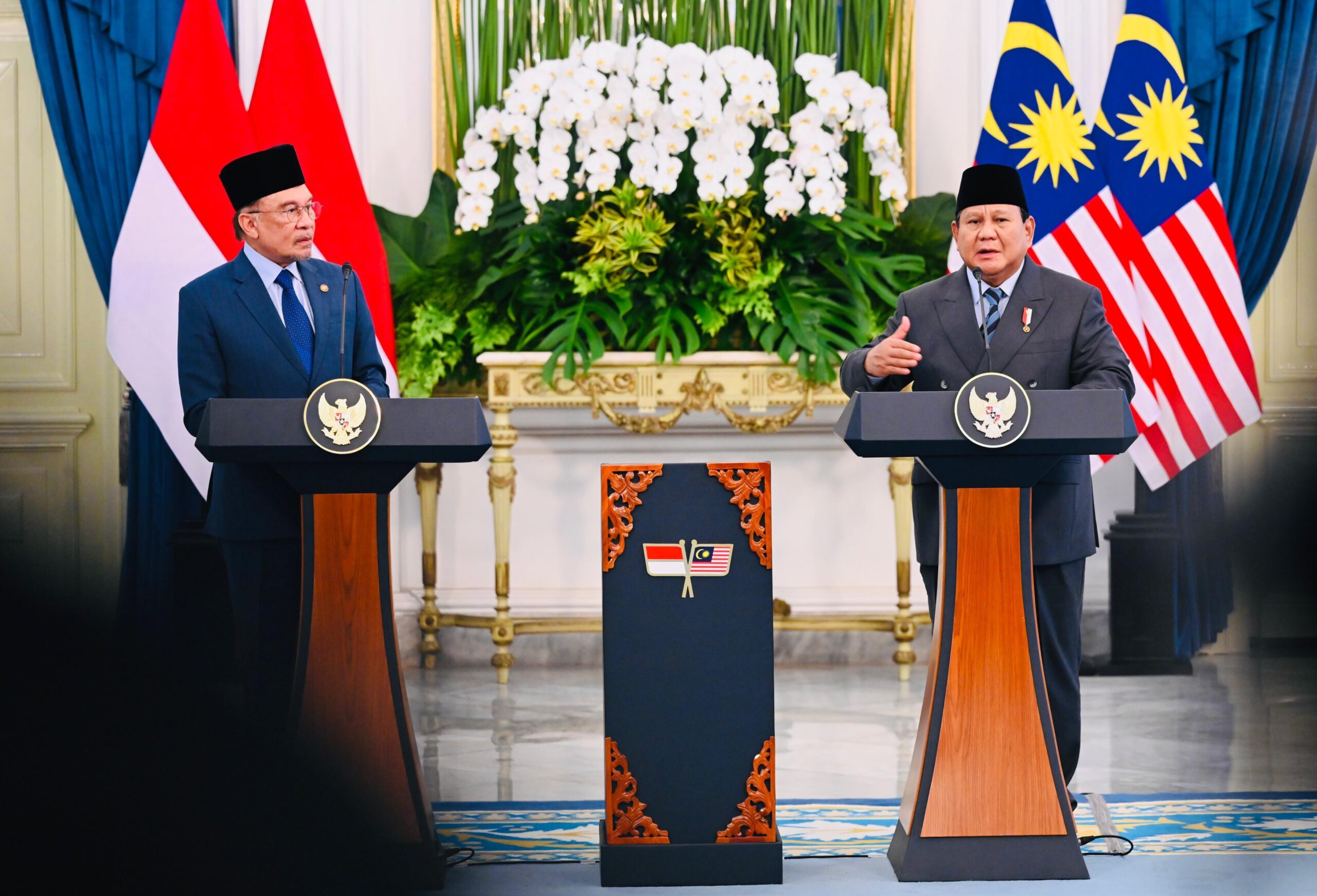 Dukungan Solusi Damai Palestina-Timur Tengah oleh Presiden Prabowo dan PM Anwar