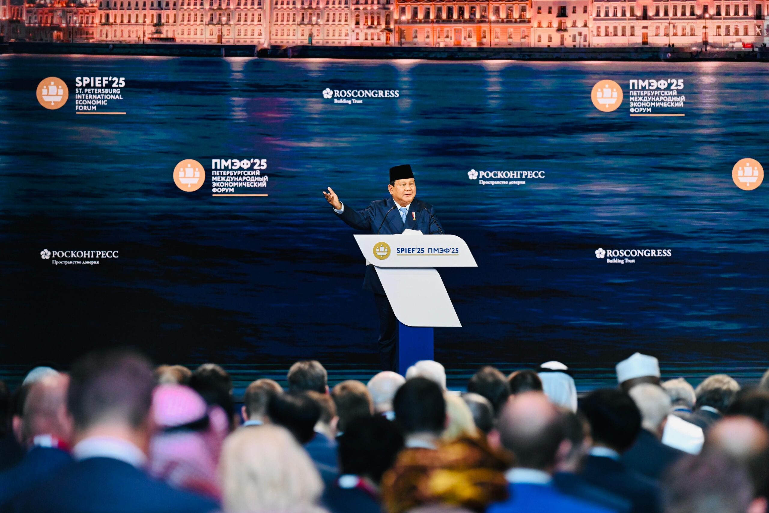 Visi Kemitraan Presiden Prabowo di SPIEF 2025: Target Pertumbuhan Ekonomi 7%