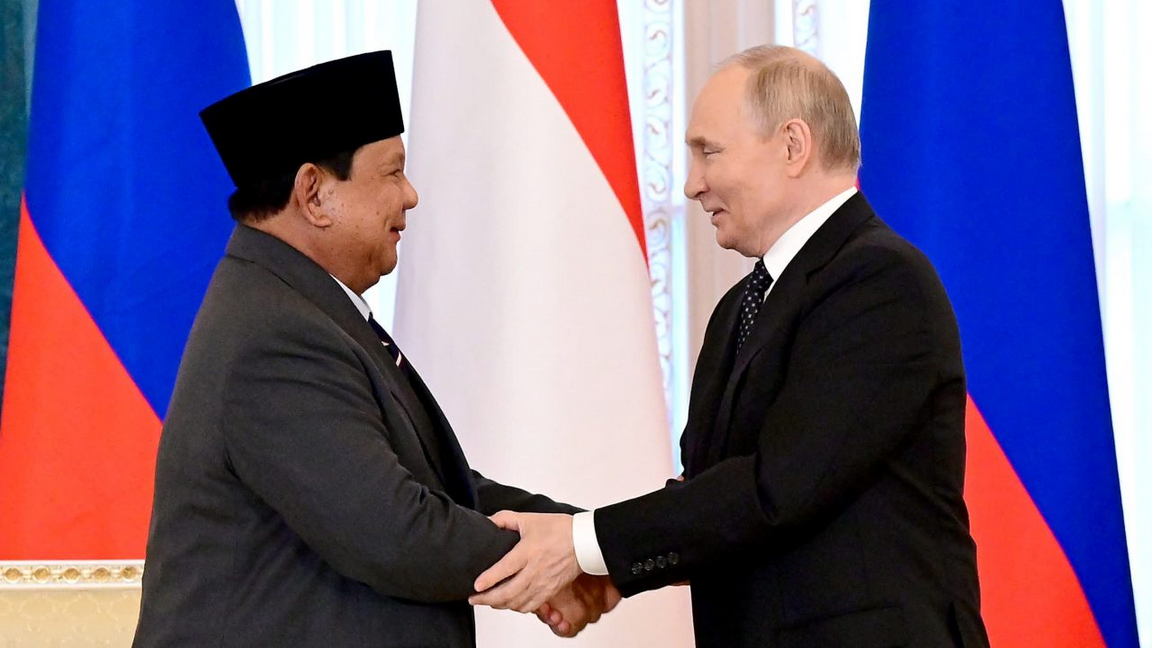 Putin Puji Kenaikan Nilai Perdagangan antara Indonesia dan Rusia