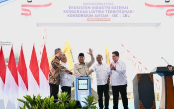 Proyek Baterai Terbesar di Asia Tenggara Diresmikan oleh Presiden Prabowo, Dorong Hilirisasi Nasional