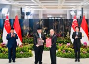 Saksikan Presiden Prabowo dan PM Wong Tandatangani MoU Strategis Indonesia-Singapura