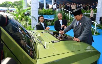 Peluncuran Kendaraan Listrik Taktis oleh Presiden Prabowo Resmi Dilakukan
