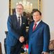 Presiden Prabowo Sambut PM Ceko Petr Fiala Saat Transit di Praha