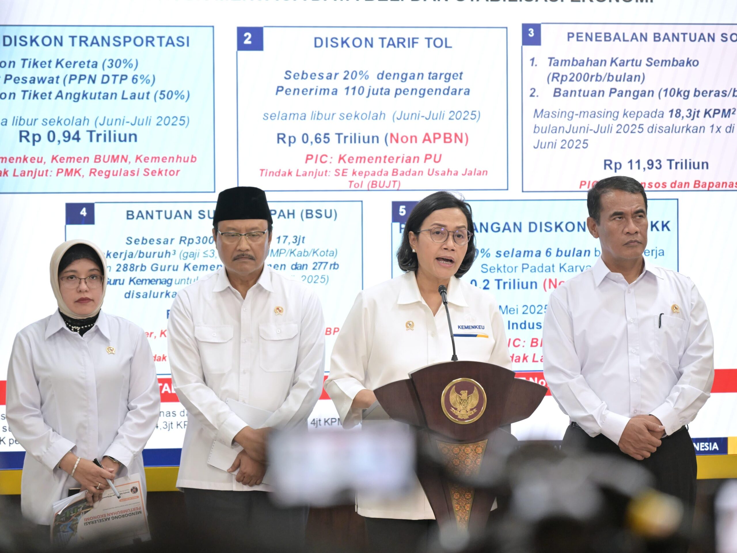 Prabowo Luncurkan Stimulus Ekonomi Rp24,44 Triliun untuk Dorong Pertumbuhan