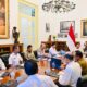 Prabowo Presiden Pimpin Rapat Tanggul Laut Jawa