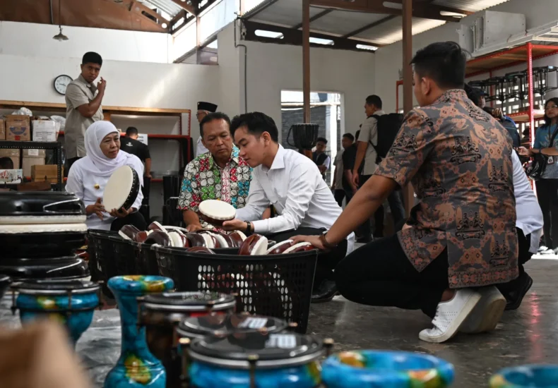 Sentra Kerajinan Kendang Blitar: Wapres Serukan UMKM Jaga Kualitas