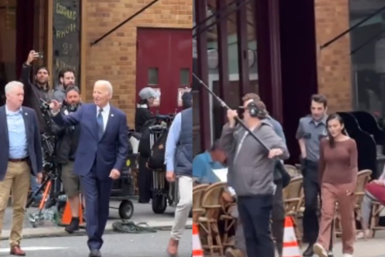 Agnes Mo Syuting Bareng Bintang Reacher di Lokasi Sarapan Joe Biden di Philadelphia!