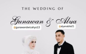 Bocoran Undangan: Gunawan Dwi Cahyo dan Alya Nabila Siap Menikah!