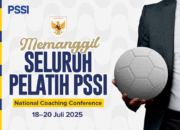 PSSI Perkuat Pembinaan Lewat National Coaching Conference Juli 2025 PSSI Perkuat Pembinaan Lewat National Coaching Conference Juli 2025
