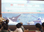 Kemhan Gelar Press Gathering Indo Defence 2024, Soroti Stabilitas Global Lewat Kemitraan Pertahanan