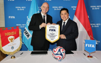 Jakarta Resmi Jadi Pusat Kawasan Asia Menurut FIFA, Erick Thohir: Momen Bersejarah Bagi Indonesia dan Asia