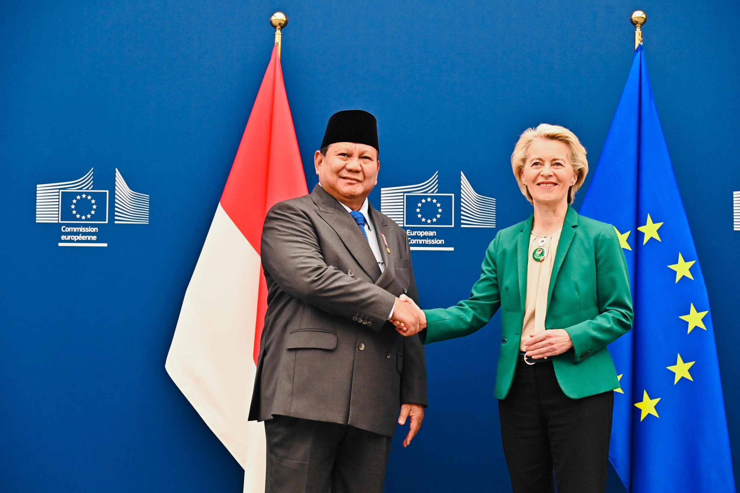 Pertemuan Prabowo dengan Presiden Komisi Eropa, Sepakati Lanjutan Perundingan IEU-CEPA