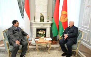 Prabowo Temui Presiden Lukashenko di Ozyorny untuk Bahas Kerja Sama Komoditas Strategis