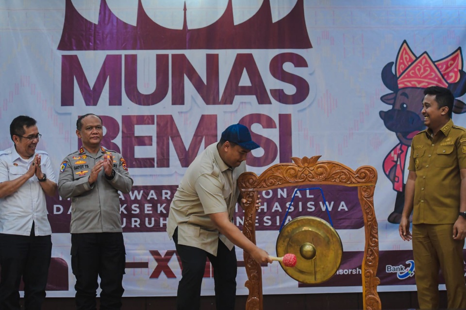 Munas BEM SI XVIII Dibuka: Menpora Dito Soroti Peran Kritis Mahasiswa dalam Pemerintahan