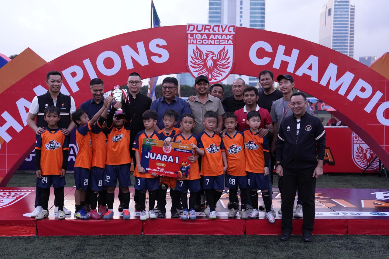 Legenda Sepak Bola Meriahkan Pembukaan Durava Liga Anak Indonesia 2025 oleh LPDUK Kemenpora