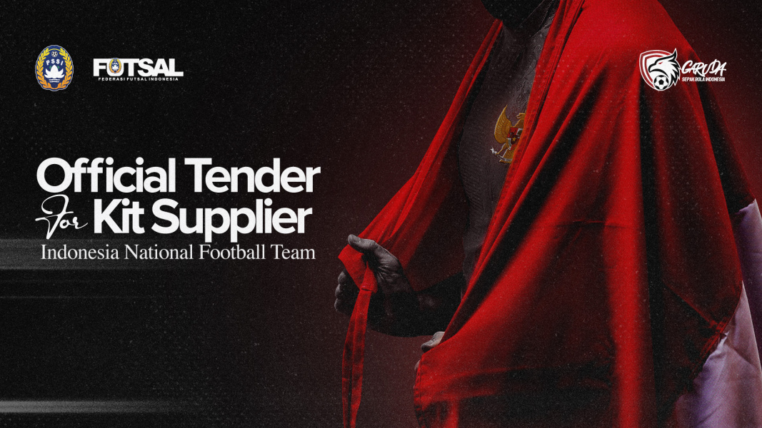 Tahap Lanjutan Tender Sponsorship Apparel Timnas Sepak Bola dan Futsal Indonesia 2026-2030